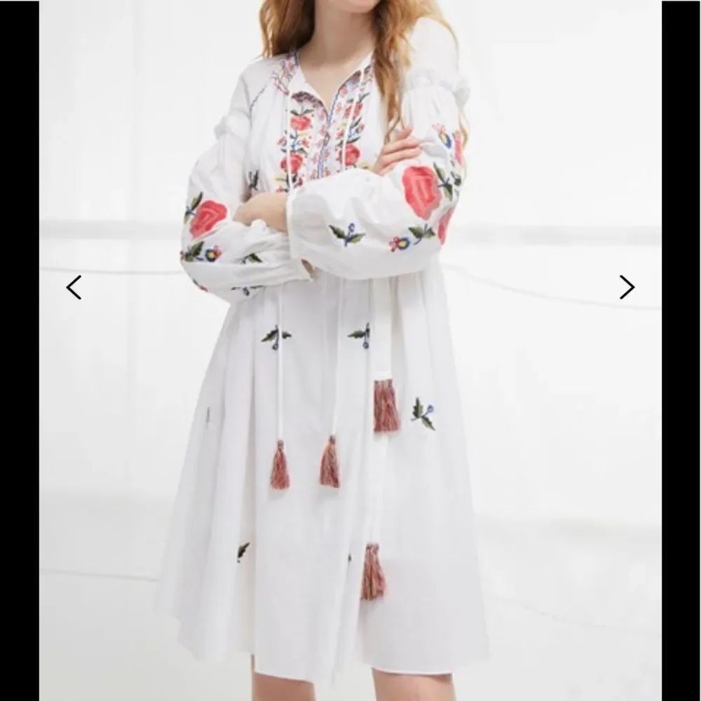 EDESSA COTTON FOLK DRESS  - Picture 3 of 7